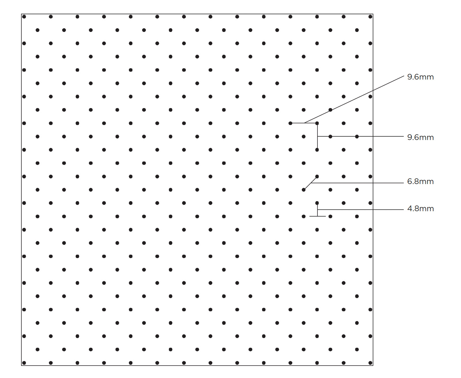 Finished appearance may vary due to variations in leather and dyelots.<br /> Up to 60” x continuous<br /> 9.6mm x 4.8mm x 1.3mm diameter